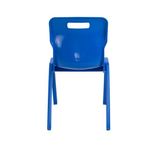 Titan One Piece Clsm Chair Blue