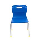 Titan 4 Leg Clsm Chair Blue