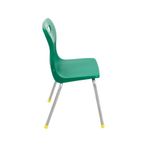 Titan 4 Leg Clsm Chair Green