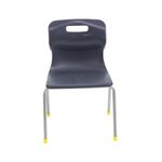 Titan 4 Leg Clsm Chair Charcoal