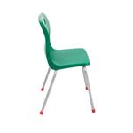 Titan 4 Leg Clsm Chair Green