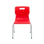 Titan 4 Leg Clsm Chair Red