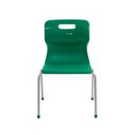 Titan 4 Leg Clsm Chair Green
