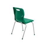 Titan 4 Leg Clsm Chair Green