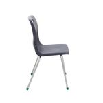 Titan 4 Leg Clsm Chair Charcoal