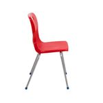 Titan 4 Leg Clsm Chair Red