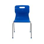 Titan 4 Leg Clsm Chair Blue