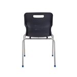 Titan 4 Leg Clsm Chair Charcoal