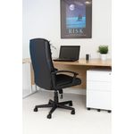 Jemini Hudson Hbk Exec Chair Black
