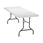 Jemini Rect Fdng Tbl 1830X760 Wht