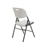 Jemini Lightweight Folding Chair Wht