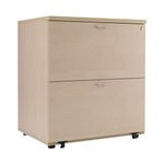 Jemini 2 Drw Dskh Filing Cab Maple