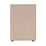 Jemini 2 Drw Dskh Filing Cab Maple