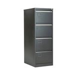 Jemini 4 Drw Filing Cab Black