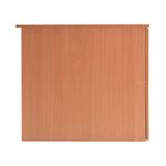 Serrion Desk High Ped D600 Beech