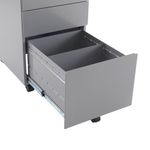 Jemini 3 Drw Mob Ped Silver