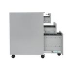 Jemini 3 Drw Mob Ped Silver