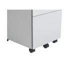 Jemini 3 Drw Mobile Pedestal White