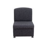 Arista Modular Reception Chair Char