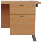 Jemini 2 Drw Fixed Pedestal Beech