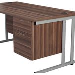 Jemini 2 Drw Fixed Pedestal D/Wal