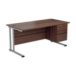 Jemini 2 Drw Fixed Pedestal D/Wal