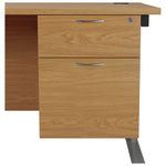 Jemini 2 Drw Fixed Pedestal Nova Oak