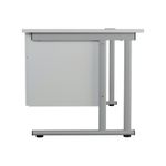 Jemini 2 Drw Fixed Pedestal White