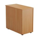 Jemini 3Drw Desk High Pedestal Beech