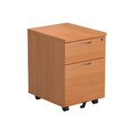 Jemini 2Drw Mobile Pedestal Beech