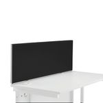 First Desk Mtd Screen 1200X400 Blk