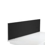 First Desk Mtd Screen 1400X400 Blk