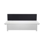 First Desk Mtd Screen 1800X400 Blk