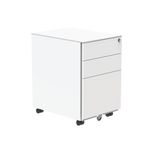 Astin 3 Drw Mob Udesk Stl Ped Arcwht