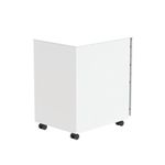 Astin 3 Drw Mob Udesk Stl Ped Arcwht