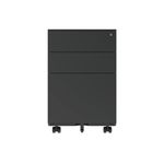 Astin 3 Drw Mob Udesk Stl Ped Blk