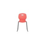 Titan Arc Skid Chair Size 6 Coral