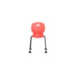 Titan Arc Mob 4 Leg Chair Coral