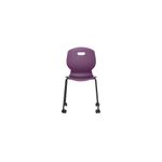 Titan Arc Mob 4 Leg Chair Grape