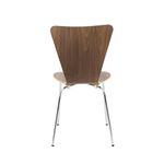 Jemini Picasso Wooden Chair Walnut