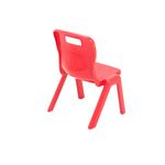 Titan One Piece Clsm Chair Red