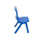 Titan One Piece Clsm Chair Blue