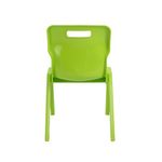 Titan One Piece Clsm Chair Lime