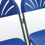 Titan Folding Chair 445X460X870 Blue