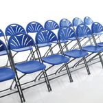 Titan Folding Chair 445X460X870 Blue