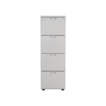 Jemini 4 Drw Filing Cab White