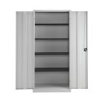 Talos Dbl Door Stationery Cbd Grey