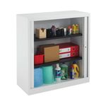 Talos Side Opening Tambour Unit Wht