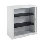 Talos Side Opening Tambour Unit Wht