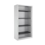Talos Side Opening Tambour Unit Wht
